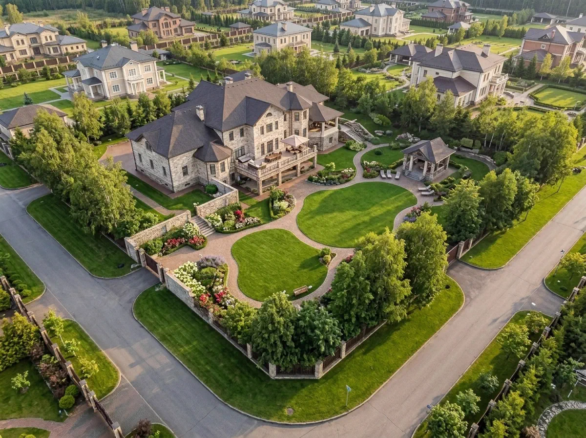 Участок после дренажа